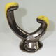 Candle holder Vallauris Ceramidi design 1950 vintage