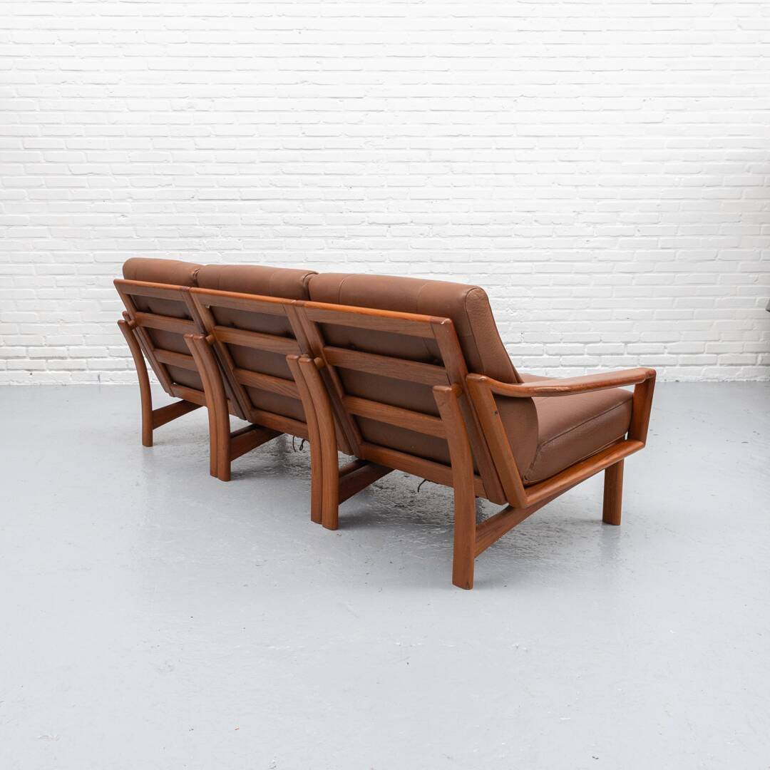 Danish Three-seater Sofa by Glostrup 1960s