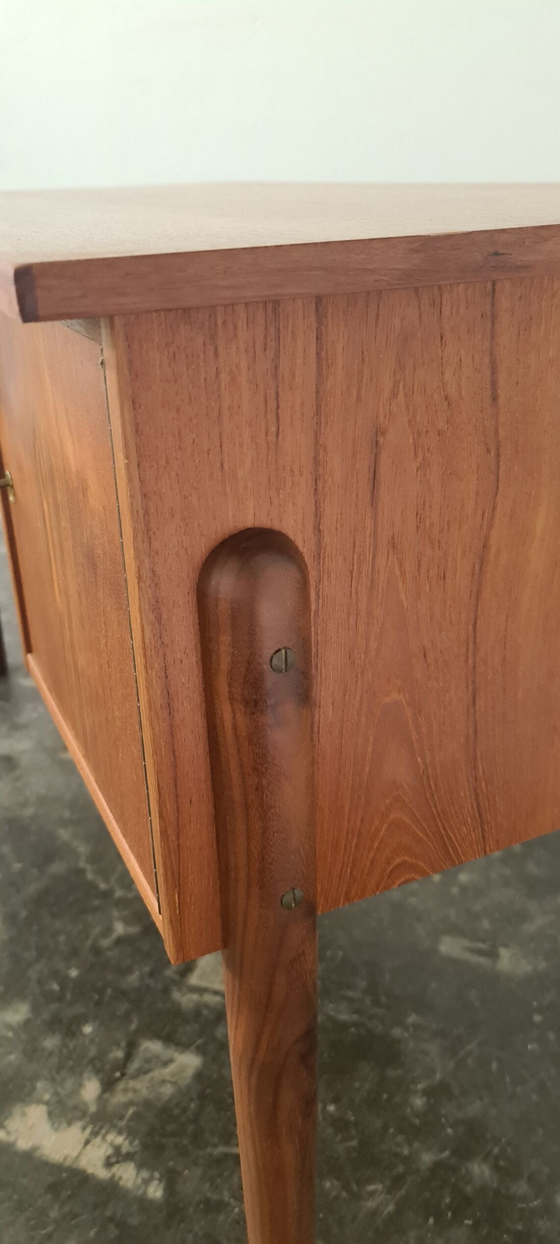 Vintage teak writting desk