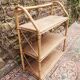Rattan shelf