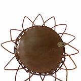 Rattan mirror