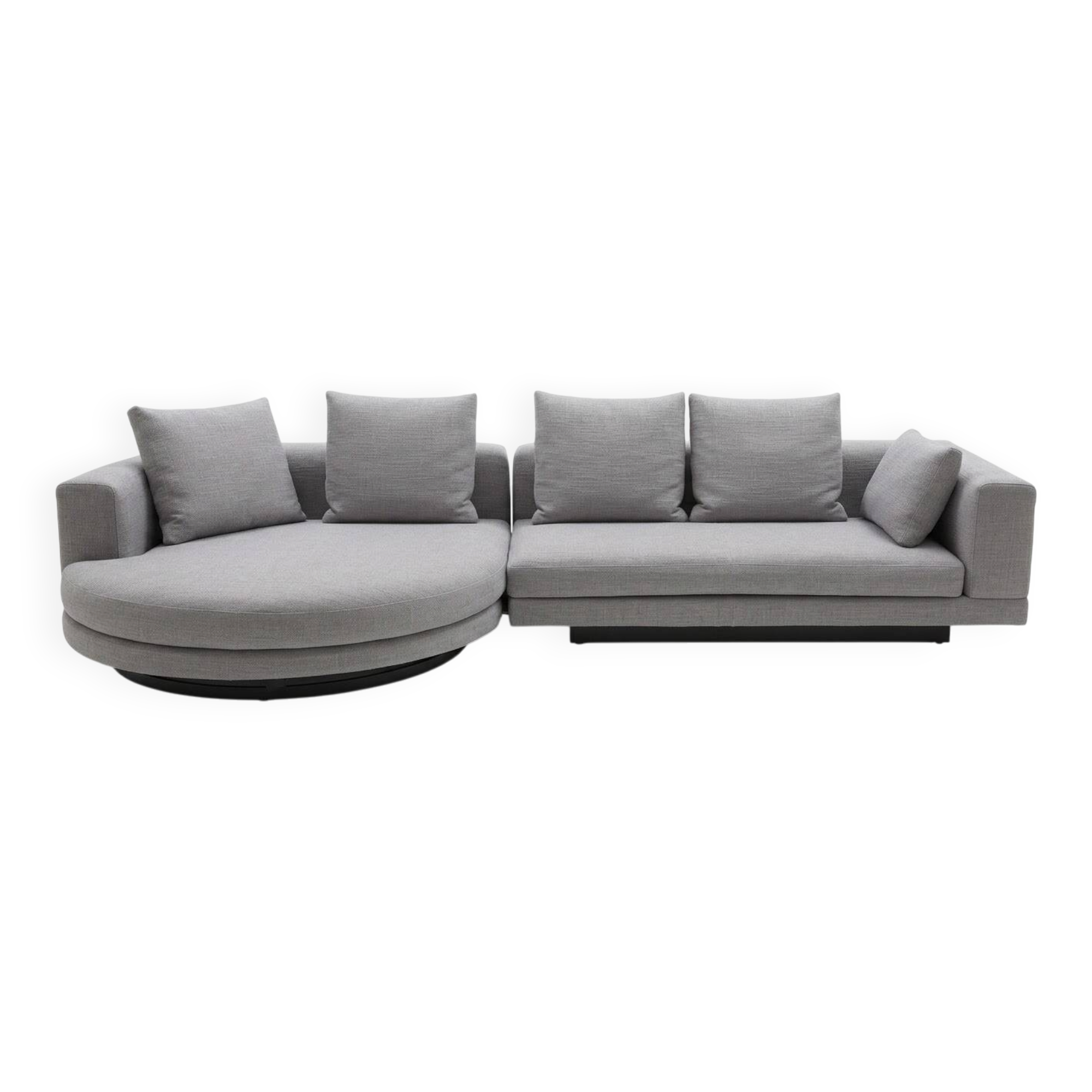 MINOTTI Round Large Chaise Longue Sofa