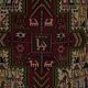 Vintage Turkish Oushak Rug Handwoven 104x285 cm