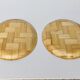 2 Bamboo trays of Asian origin certainly 1950