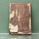 Modernist bas-relief, Virgin and Child, carved wood, signed