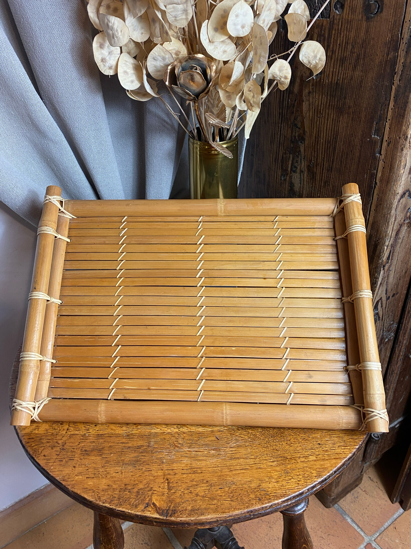 Bamboo platter
