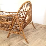 Bed rattan basket