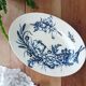 Oval iron earth dish BFK, Flora