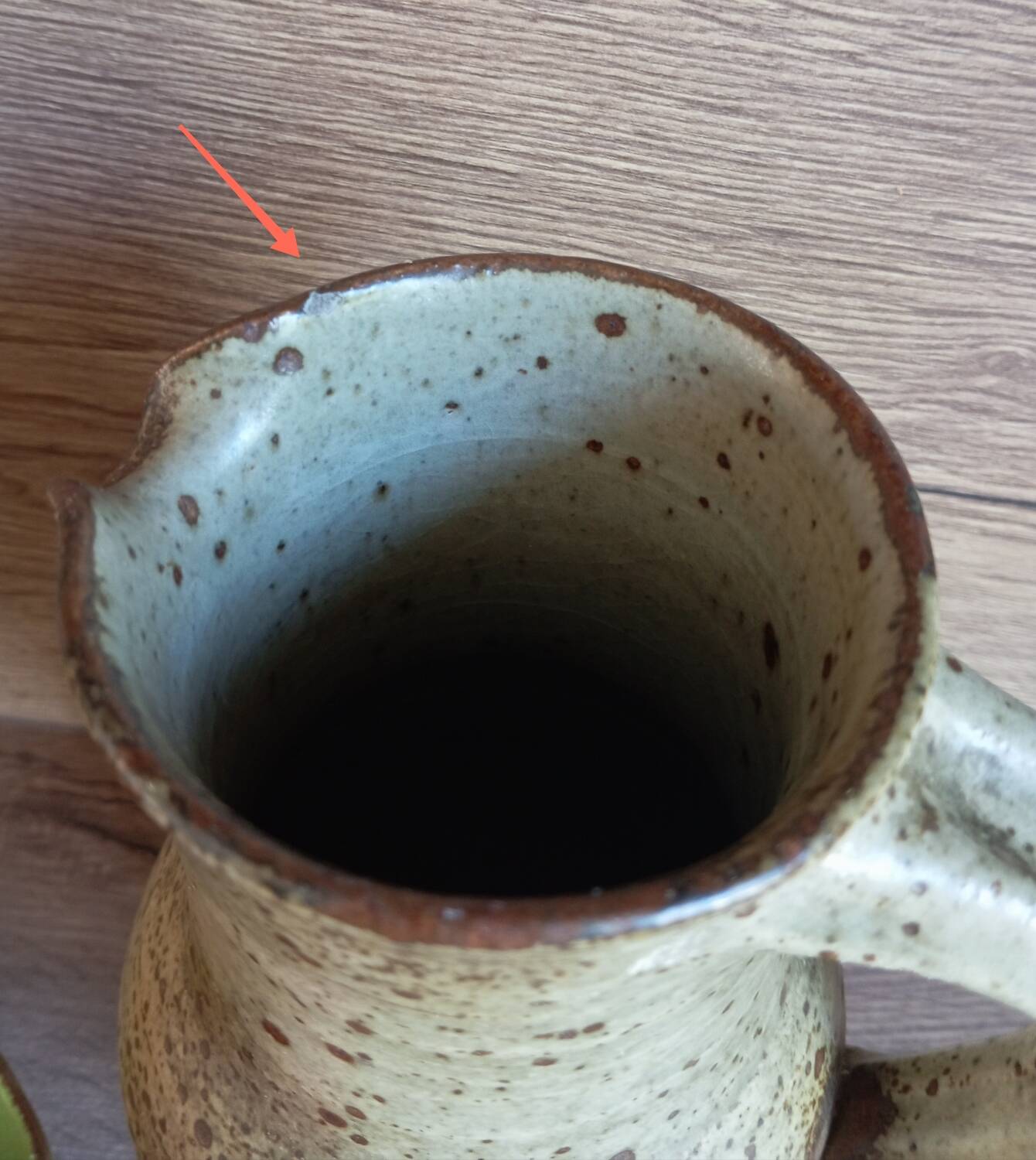 Pyrite stoneware pitcher signed Jean Tessier Le Cep 1970