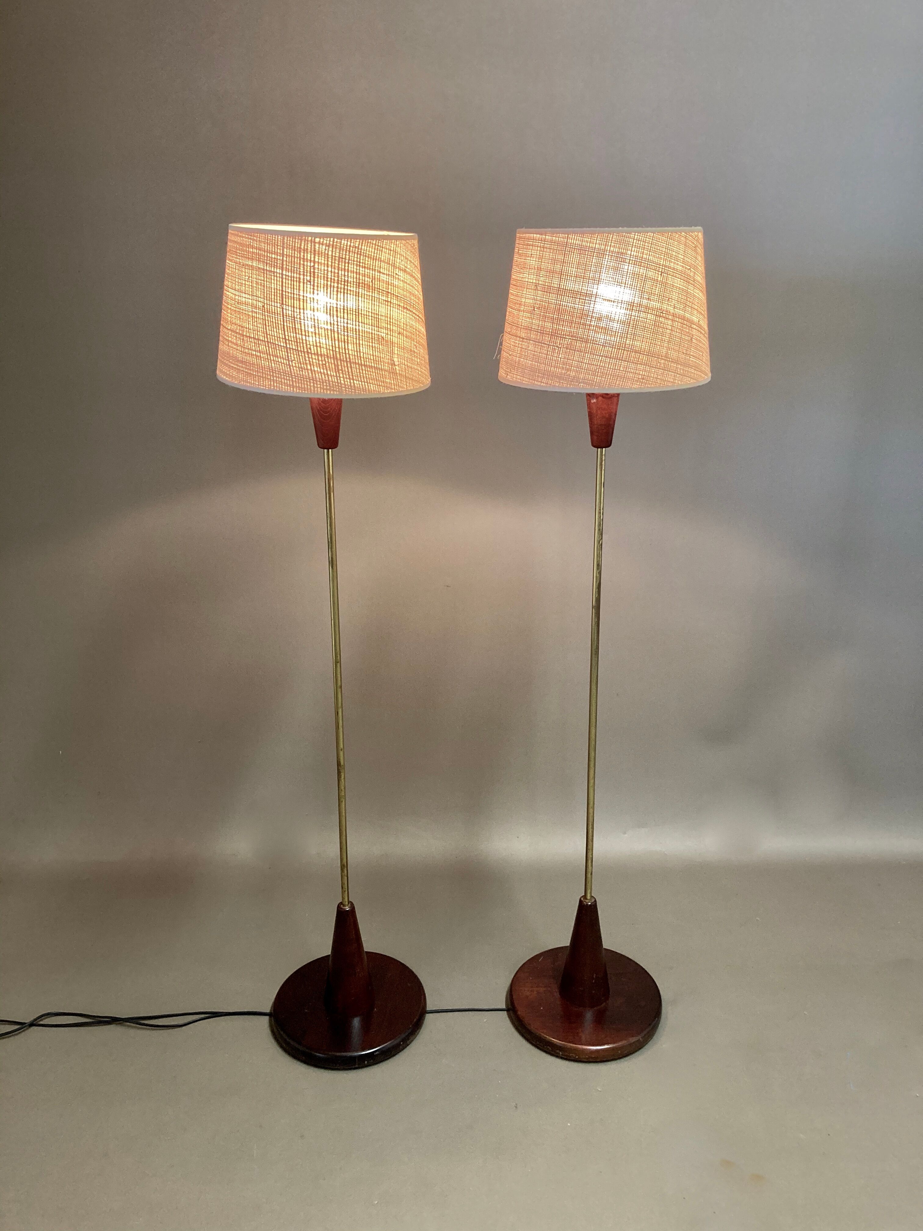 Set of two lampposts 1950s