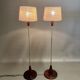 Set de deux lampadaires 1950
