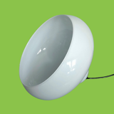 Large vintage opaline chandelier ~ 1970s