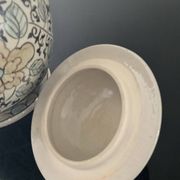 Pot couvert vintage en grès
