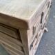 Renovated Spanish chest of drawers in solid walnut from the 1950s.