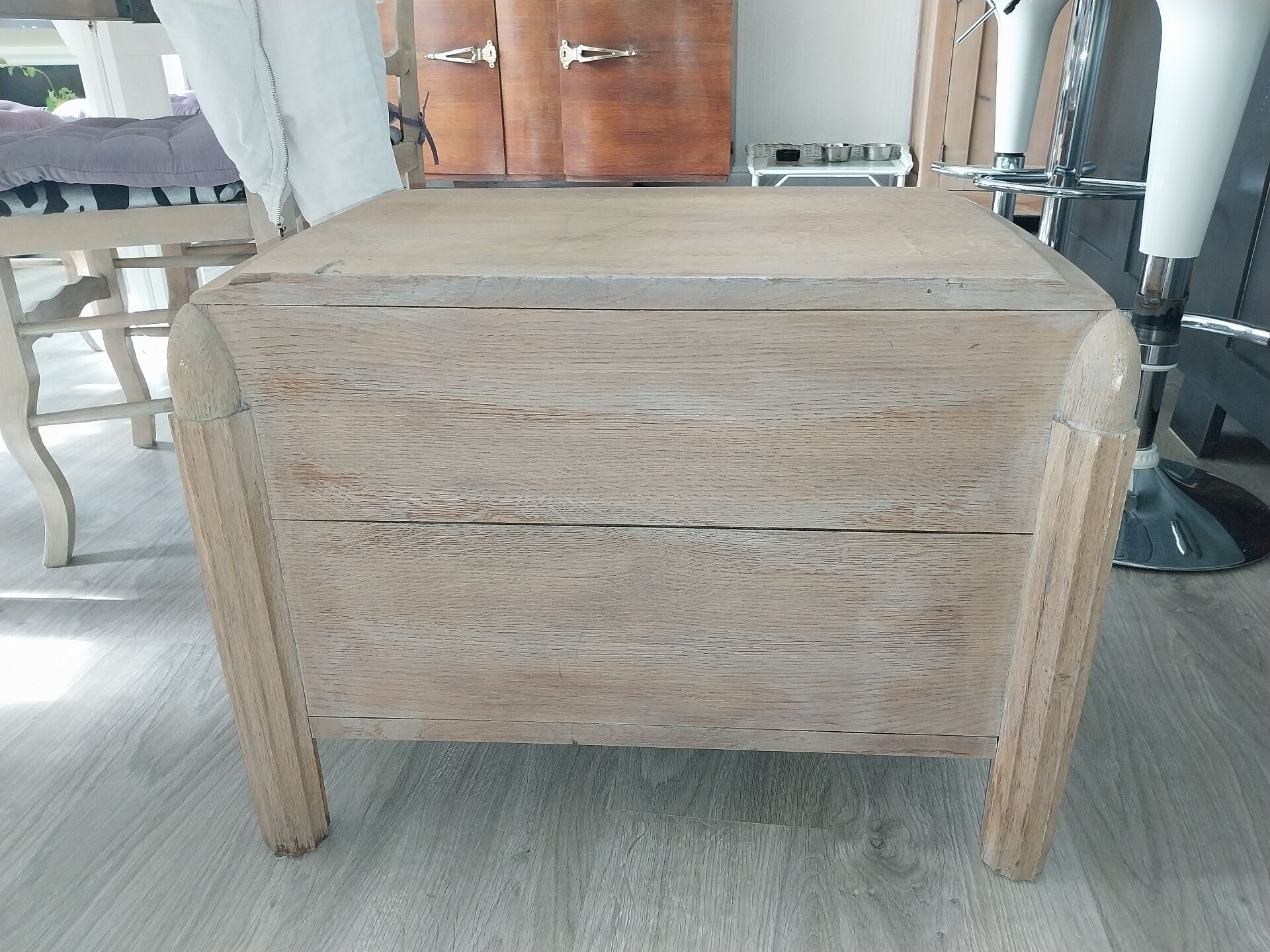 Oak household furniture from the 1930s.