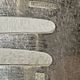 6 oyster forks Christofle crossed ribbons silver metal