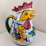 Animal pitcher rooster Sberma dervta decorated and numbered