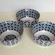 Set of 3 bowls