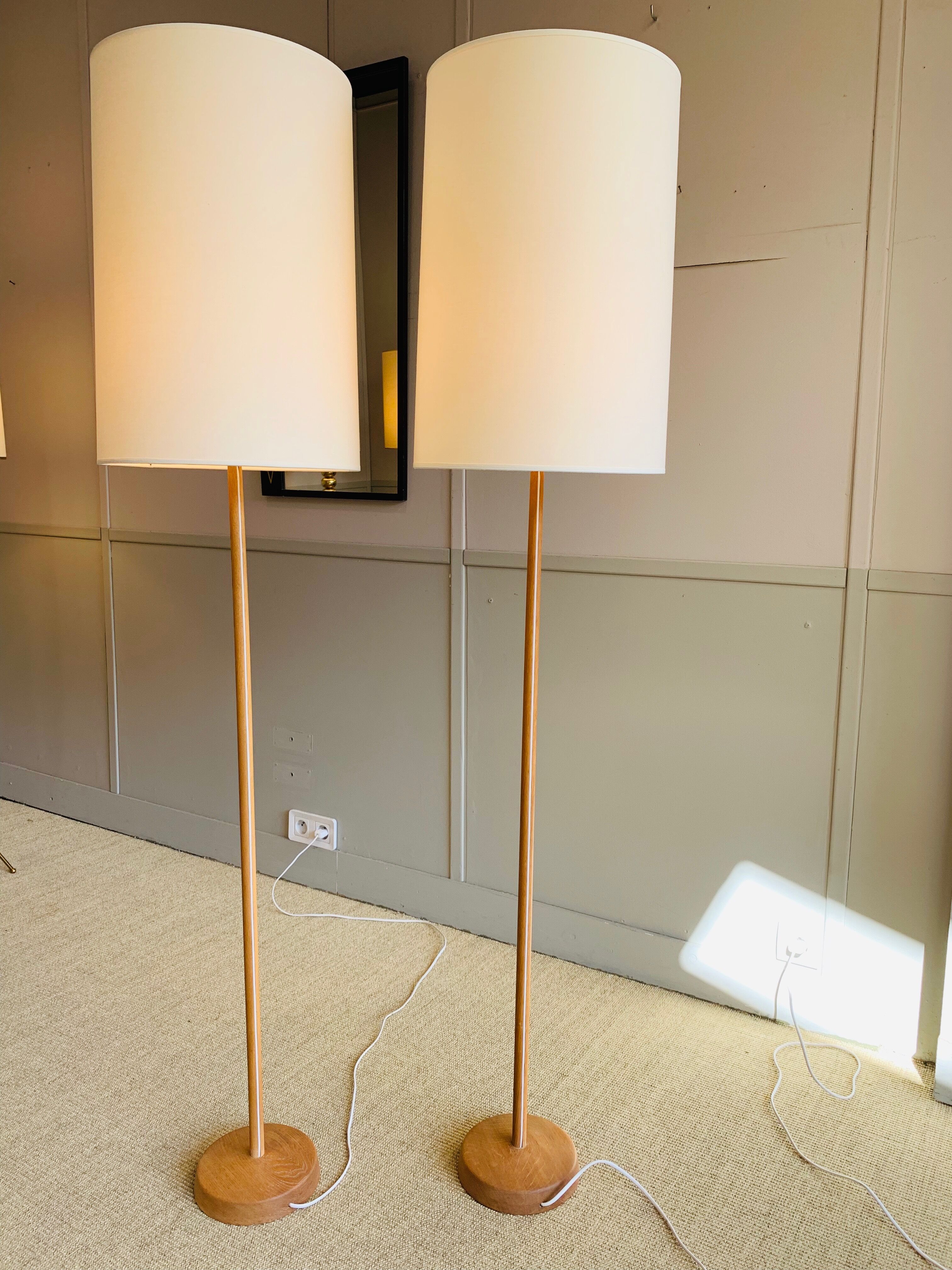 Floor lamps by Uno - Kristiansson for Luxus, Sweden, 1960