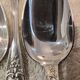 12 silver-plated metal coffee spoons by Boulenger LXV demi riche.