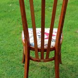6 chaises Baumann, tissu Kandinsky