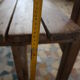 School desk wood 2 places
