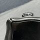 Guy Degrenne silver stainless steel serving tray with an eventful shape