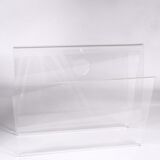 transparent plexiglass review door 1970