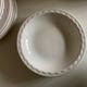 Set of 11 dessert plates and glazed earth cap 1970 by Pierre Motton for Gien