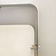 Rectangular Wall Mirror with Silver Glazed Metal Frame, Italy 1970s