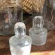 Bouteilles  en verre soufflé