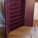 Wooden workshop cupboard