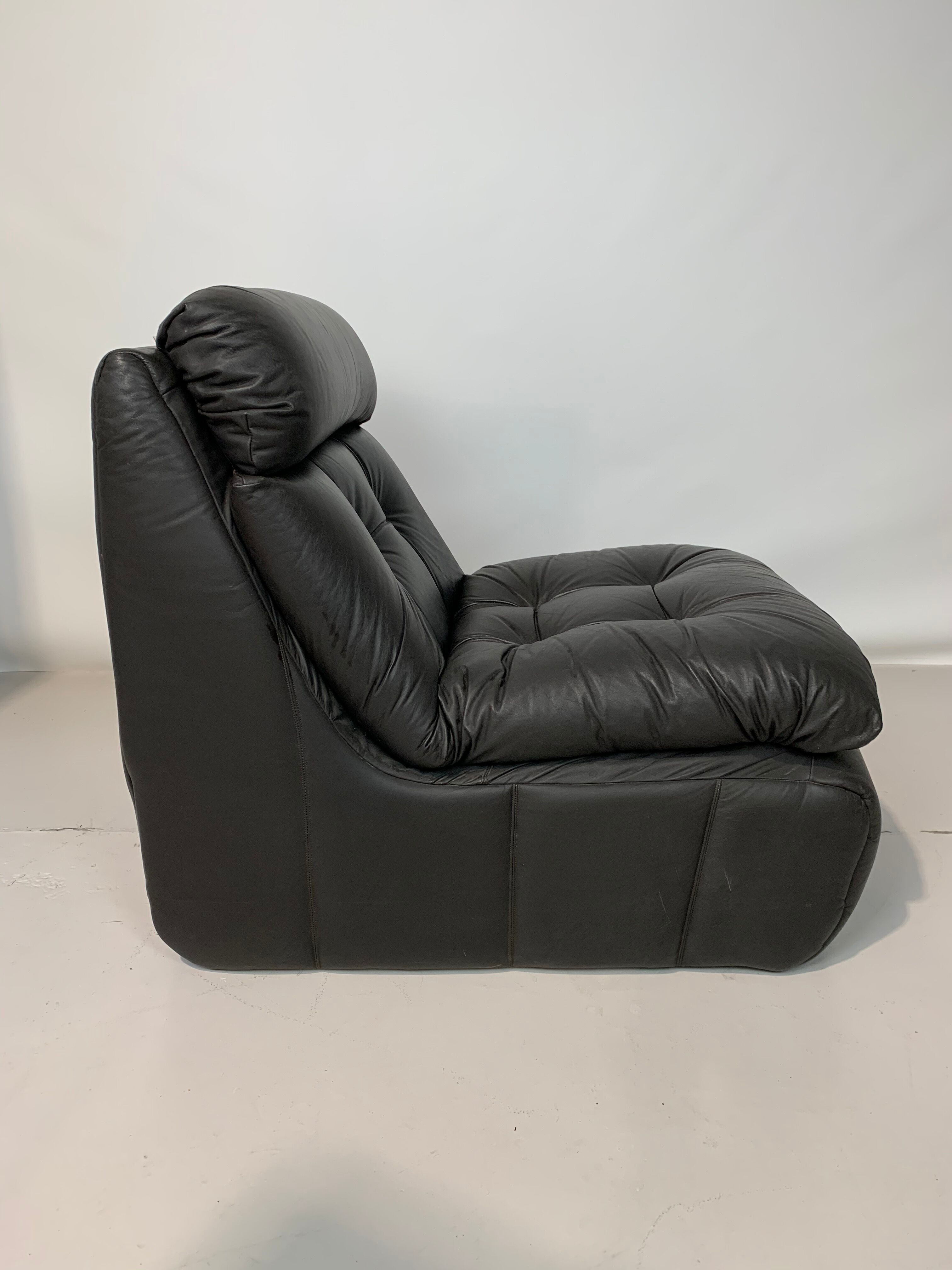 Brown leather heater