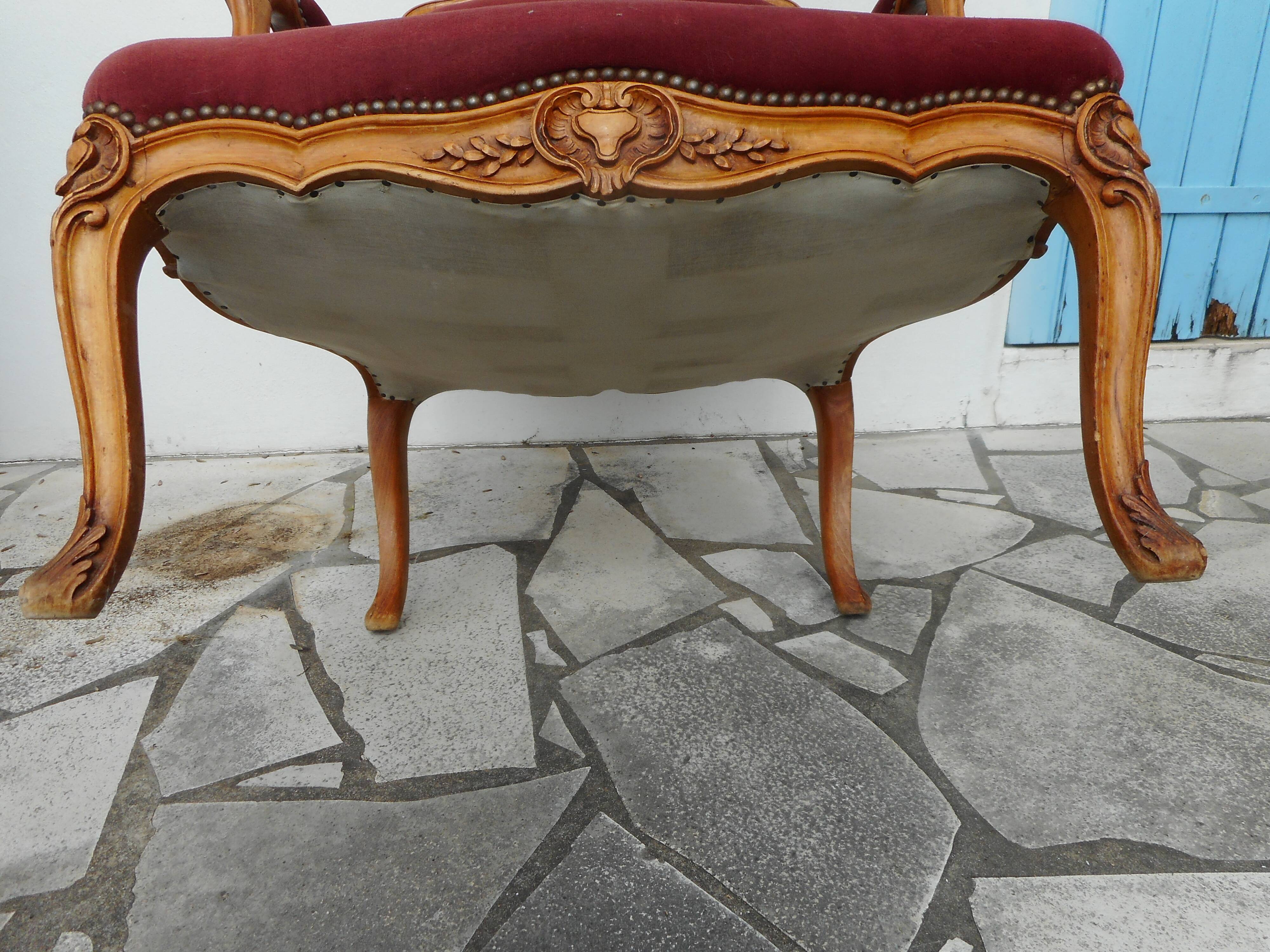 Louis XV style chair