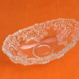 Fruit cup basket Moulded glass Floral decoration
