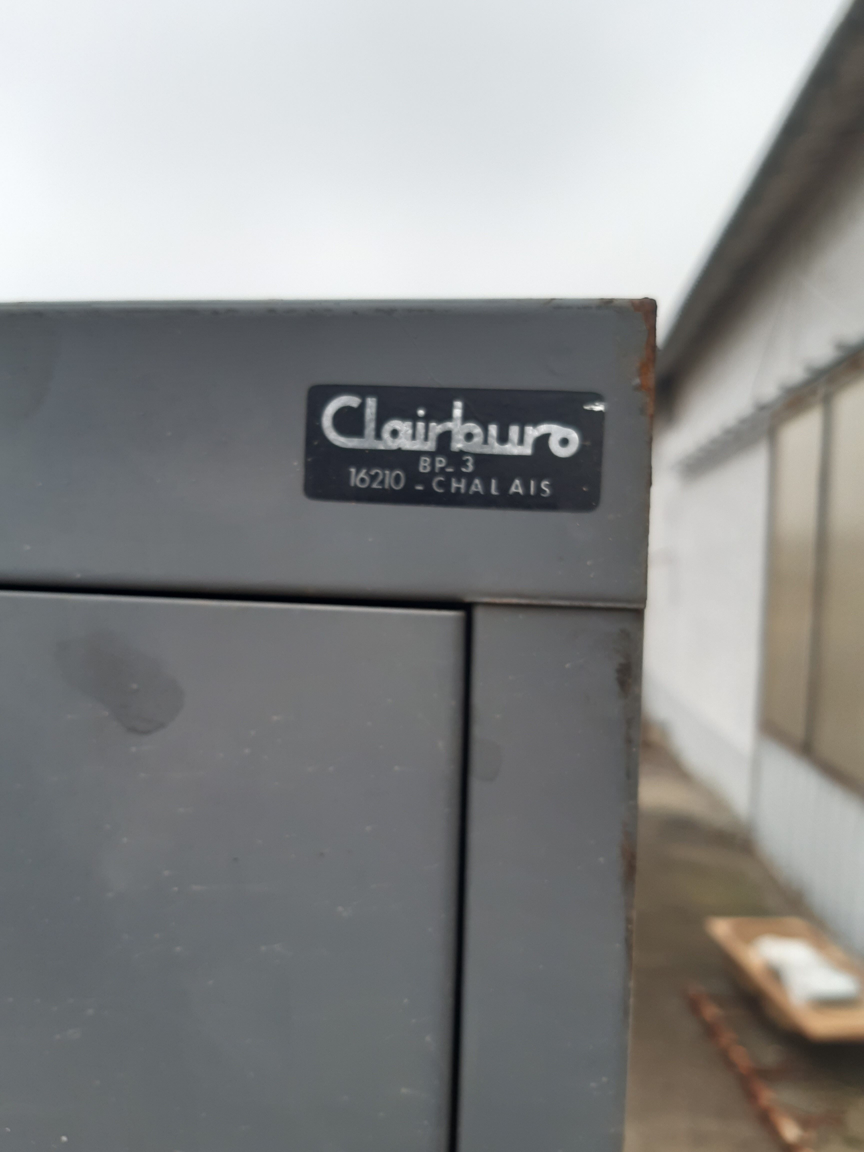 4-door metal wardrobe