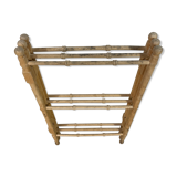 Porte serviettes ancien en bois