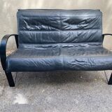 Sofa and pair of armchairs “Modele Polhem” by Swedish designer Tod Bjorklund for Ikea 1980