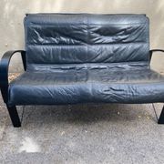 Sofa and pair of armchairs "Model Polhem" by Swedish designer Tod Bjorklund for Ikea 1980.