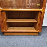 Vintage teak display case by Dyrlund
