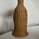 Cabanon Marseille 1950 wicker lamp from basket weavers