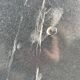 Black marbled formica chairs