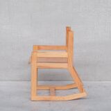 Pair of modernist mid-century rocking chairs