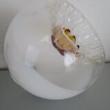 Mazzega Murano suspension globe 25 cm 1960-70
