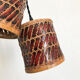 Lot de 2 baladeuses en osier