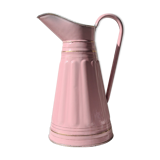 Pink enamelled broc