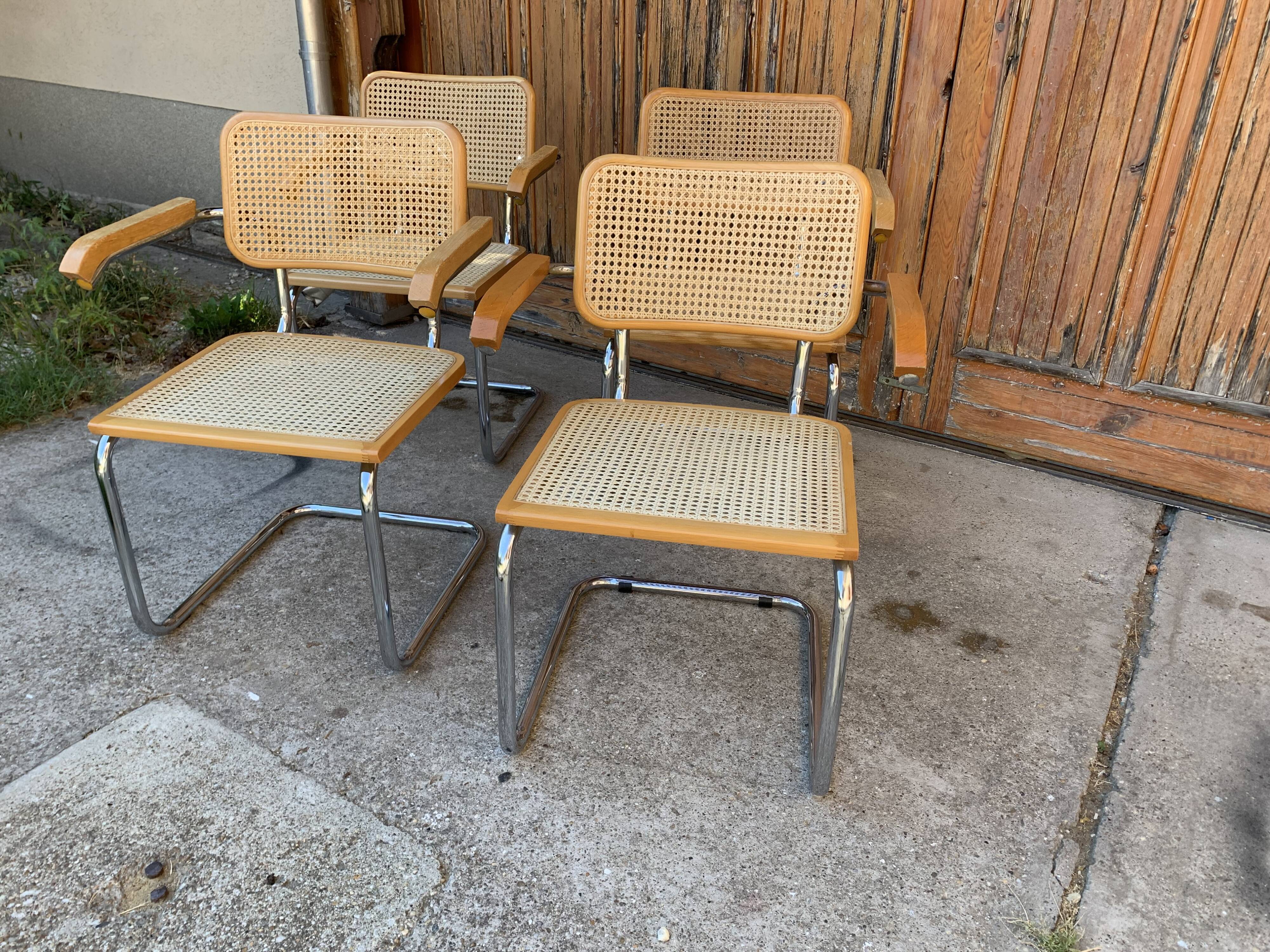 Armchairs B64 by Marcel Breuer