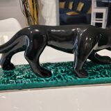 Ceramic Panther Vallauris art deco 1930
