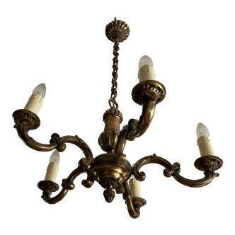 5-spoke chandelier