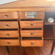 Trade furniture, cash register furniture André Ray – Lyon – 1920s